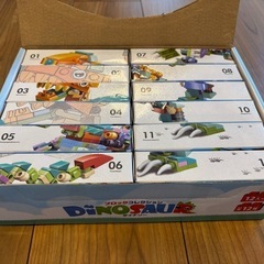 全12種ダイナソーシリーズ　ブロックの画像