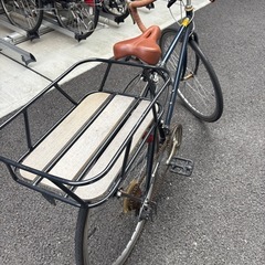 自転車（荷台付き）の画像