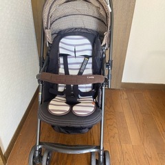 (早い者勝ち)コンビ　ベビーカー(クッションシート付き)の画像