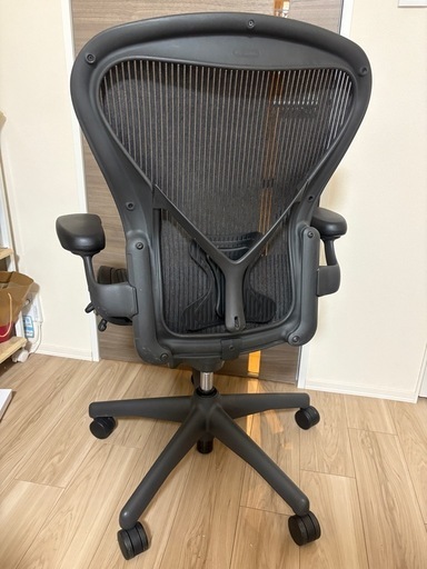 ハーマンミラー アーロンチェア ポスチャーフィット前傾機能つき 