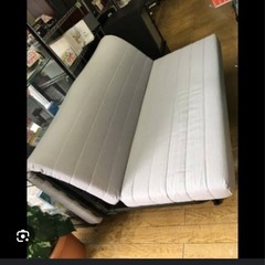 IKEA ソファベッド ダブル、無料で差し上げます ※クッションは付きませんの画像