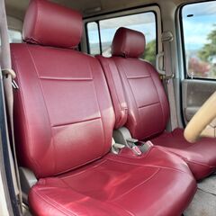 岡山【自社ローン】保証人無可★全国対応★アトレーワゴン【カスタムターボRSリミテッド】左側パワスラ/ワンセグTV/レザー調シートカバー/ウインカードアミラー/フルフラットシート/DVD再生/フォグランプ/ETCの画像