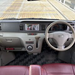 岡山【自社ローン】保証人無可★全国対応★アトレーワゴン【カスタムターボRSリミテッド】左側パワスラ/ワンセグTV/レザー調シートカバー/ウインカードアミラー/フルフラットシート/DVD再生/フォグランプ/ETCの画像