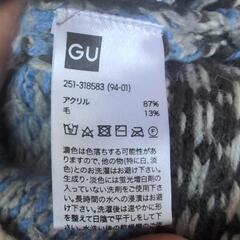 gu メンズセーター　M　ユニセックスOK！の画像