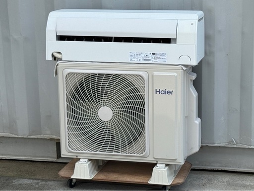 A595J◇ハイアール  エアコン◇主に6畳◇2024年製◇ECOモード◇JAA-CS224AK