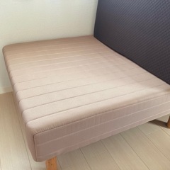 【１０月下旬お渡し予定】足付きコイルベッド・マットレスセットの画像