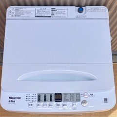 洗濯槽取り外しクリーニン済み‼️ Hisense 5.5kg洗濯機　HW-T55Hの画像