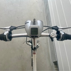 クロスバイク SPIRIT Bicycles SHIMANO ７段変速 ホワイト タイヤ交換必須の画像