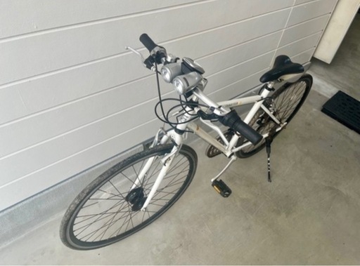 クロスバイク SPIRIT Bicycles SHIMANO 7段変速 ホワイト