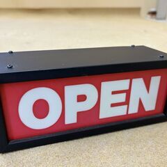 「ＯＰＥＮ」 サインランプ　レトロの画像