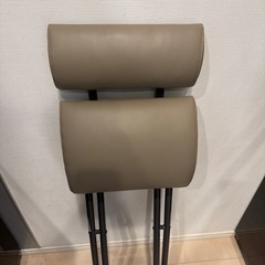 ニトリ ハイチェア シャム モカ色の画像
