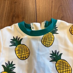 パイナップル　水着　80cmの画像