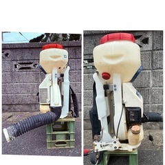 ヤンマー　FS35 動力散布機　散布機　背負式　ジャンク品の画像