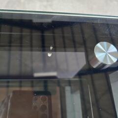 【人気色‼️ガラスローテーブル】の画像