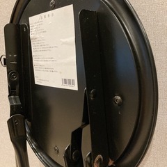 折りたたみイス　ブラックの画像