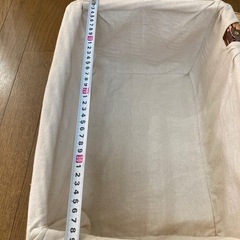 かご　バスケット　収納ボックス　蓋つきの画像