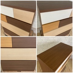 NITOR  ニトリ 4段チェスト タンス　KARINA-80LCの画像