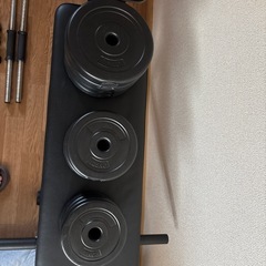 ダンベル　ベンチ　トレーニングセット　　　の画像
