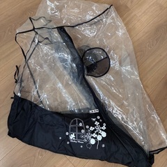 ベビーカー　雨カバー　ミッキーの画像