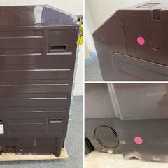 高年式!2023年製! TOSHIBA ドラム式洗濯乾燥機 洗濯12kg/乾燥7kg ZABOON TW-127XP3L(T) 左開き ブラウン 中古家電 店頭引取歓迎 yR9951の画像