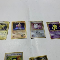 Nintendo、旧ポケモンカードゲーム　旧裏　レア 6枚セッの画像