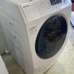 SHARP　シャープ 10kgドラム洗濯機　ES-H10D　中止　リサイクルショップ宮崎屋住吉店25.8.28の画像