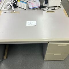 【特価500円／ワンコイン】オフィスデスク＋チェアセット｜在宅ワーク・勉強机に最適（セット②）の画像