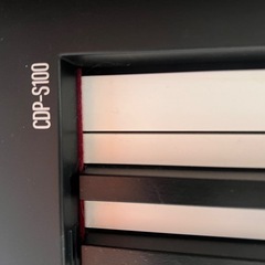 【直接引き取り限定】CASIO 電子ピアノ CDP-S100 付属品ありの画像
