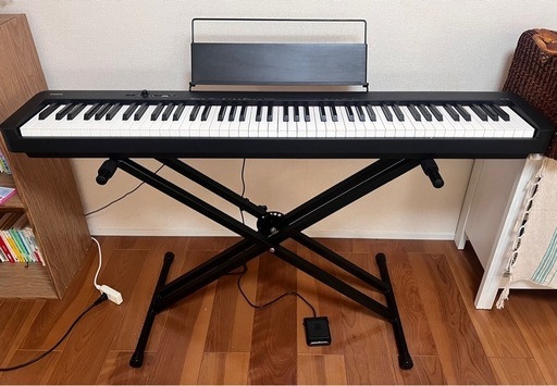 【直接引き取り限定】CASIO 電子ピアノ CDP-S100 付属品あり