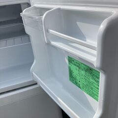 暑い夏は終わらない！１ドア冷蔵庫 サイコロ冷蔵庫 2017年製 良品 ヤマダオリジナル 清掃除菌済みの画像