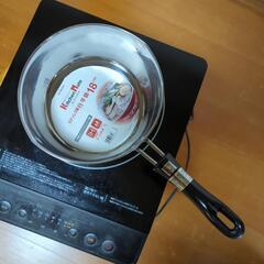 キッチンメイト ステンレス製行平鍋18cm　新品の画像