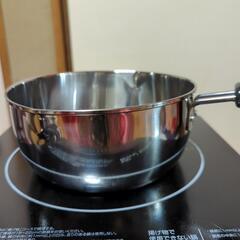 キッチンメイト ステンレス製行平鍋18cm　新品の画像