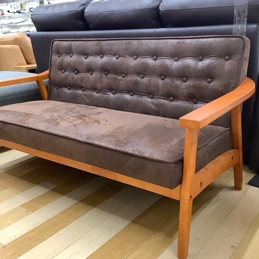 【トレファク ラパーク岸和田店】コスパクリエーション 木肘ヴィンテージソファ　入荷しました。