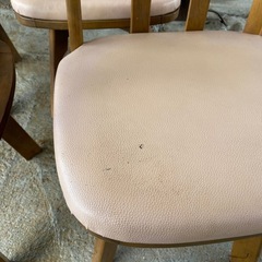 ダイニングチェア　4脚セット　回転式の画像