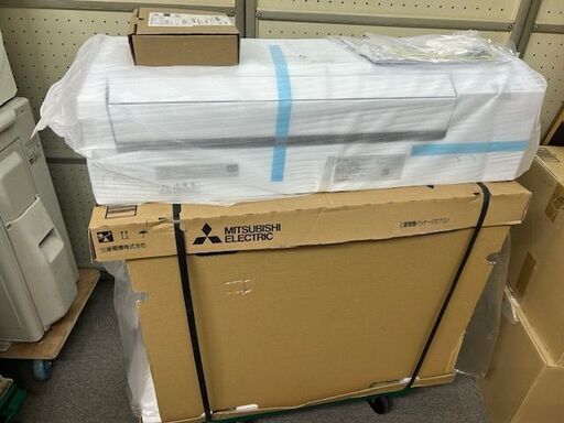 未使用品■三菱パッケージエアコン■室内機PK-RP45LA4(2024年製)■室外機PUZ-ERMP45KA14(2025年製)■リモコンPAR-46MA■1.8馬力　３相200V