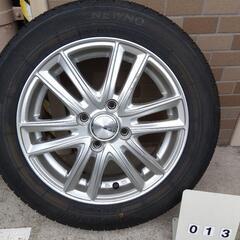 155/65R14　タイヤ（2025/7/24購入）+アルミホイールの画像