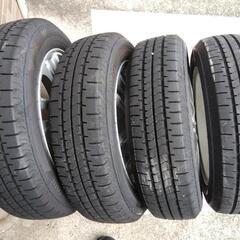 155/65R14　タイヤ（2025/7/24購入）+アルミホイールの画像