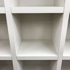 ★リユースのサカイ春日部店★KJ11442  本棚 ホワイト H181×W110×D30 クリーニング済みの画像