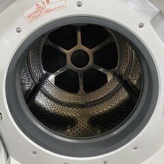 高年式!2023年製! TOSHIBA ドラム式洗濯乾燥機 洗濯12kg/乾燥7kg ZABOON TW-127XP3L(W) 左開き ホワイト 中古家電 店頭引取歓迎 yR9957の画像