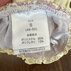 ベビー　スイムキャップ　花柄の画像