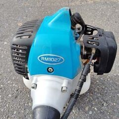 新ダイワ 刈払機 RM1027 芝刈機 ワケあり品 草刈り機 ブルー系 動作確認済み 現状品  要メンテ shindaiwa 苫小牧西店の画像