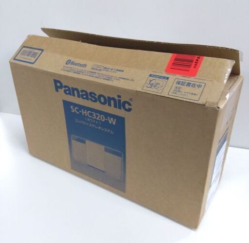 Panasonic コンパクトステレオシステム SC-HC320 ホワイト 2023年製 CD/ラジオ Bluetoosh対応 パナソニック オーディオ 札幌市 南12条店