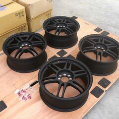 ≪yt2024ジ≫ KOSEI Racing/コーセイ アルミホイール４本セット 17インチx7JJ 4Hマルチ 詳細不明 現状品 K1? K-1？ 中古ホイール/宮城県仙台市 70822-02の画像