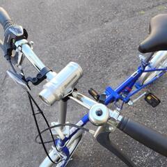 20インチ折り畳み自転車　6段変速ギアの画像