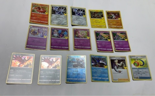 ポケットモンスター英語版レアカード、セット