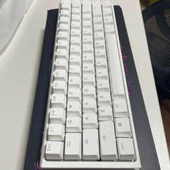 【美品！】Ducky One 3 mini 銀軸 ホワイト　60%キーボードの画像