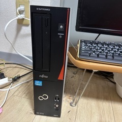 デスクパソコンセットの画像
