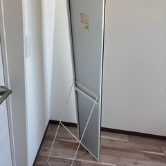 コメリ 全身鏡 スタンドミラ 姿見 150*30CM の画像