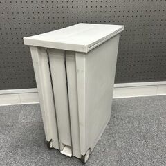 KEYUKA arrots ダストボックスⅡ L 白　おしゃれでシンプルなデザインの画像