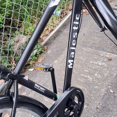 【リサイクルショップどりーむ鹿大前店】No.373　自転車　27インチ　クロスバイク　カゴ・切替・LEDライト付き🎵　おススメ商品です🎵の画像